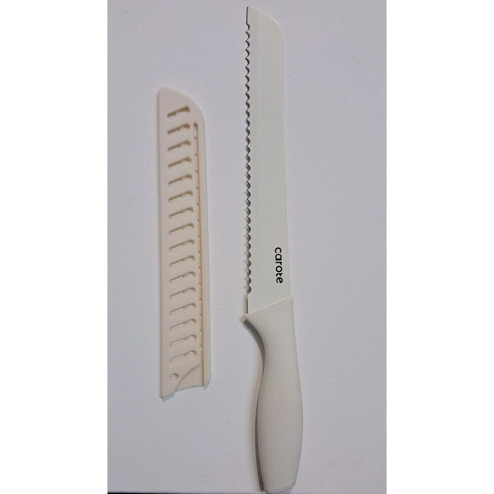 Carote Ceramic Knife Set 12-piece Stainless Steel Nonstick Colored Knives